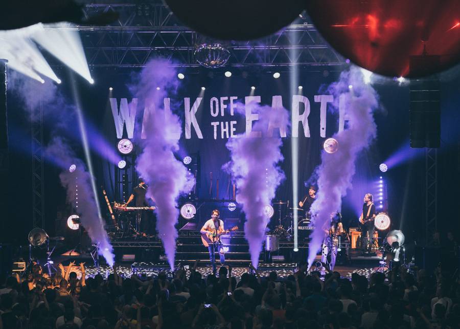 Kanadští Walk Off The Earth rozjeli v pražské Lucerně svou pověstnou show