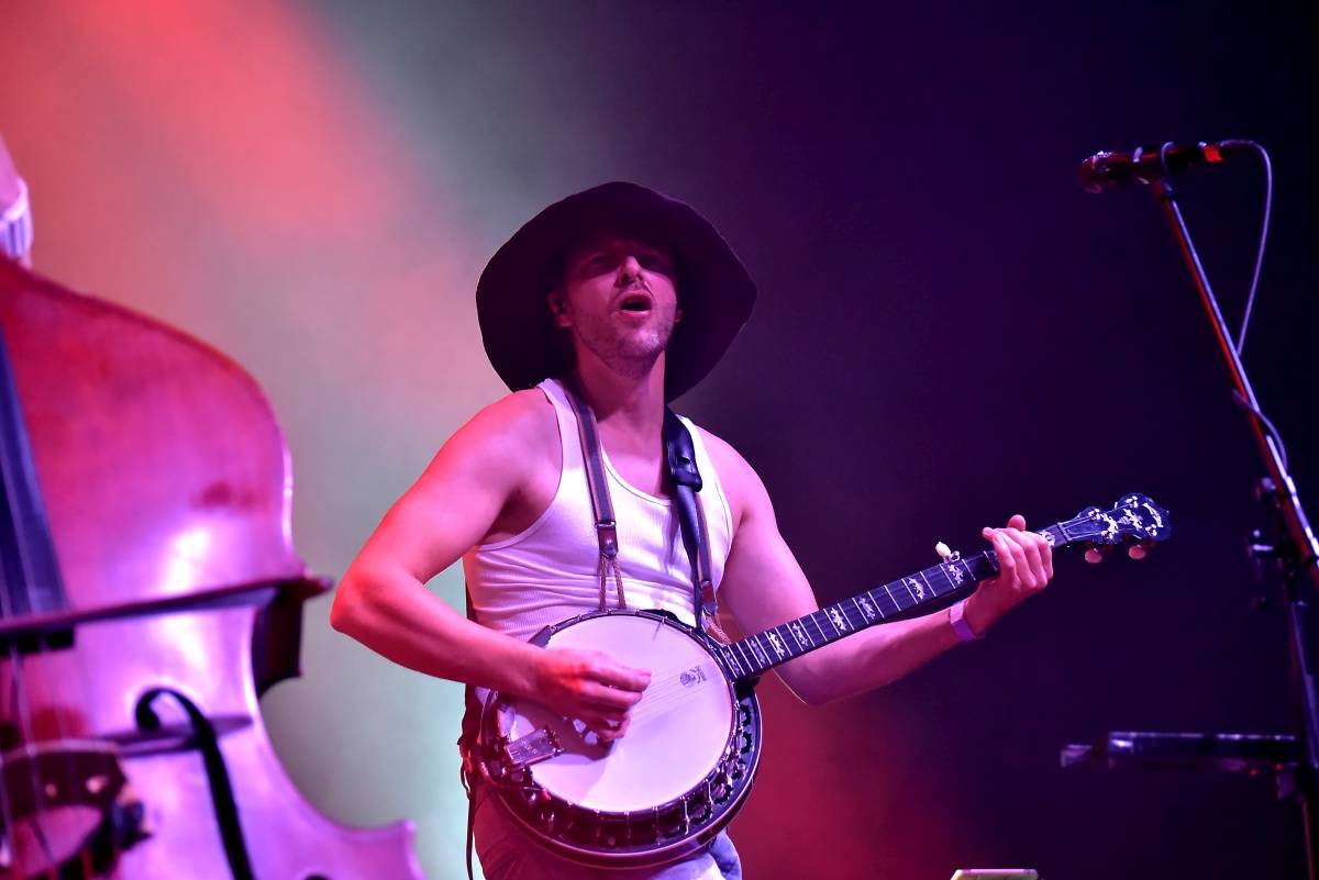 Finští Steve'N'Seagulls předvedli brněnskému Sonu rockové pecky v bluegrassovém hávu