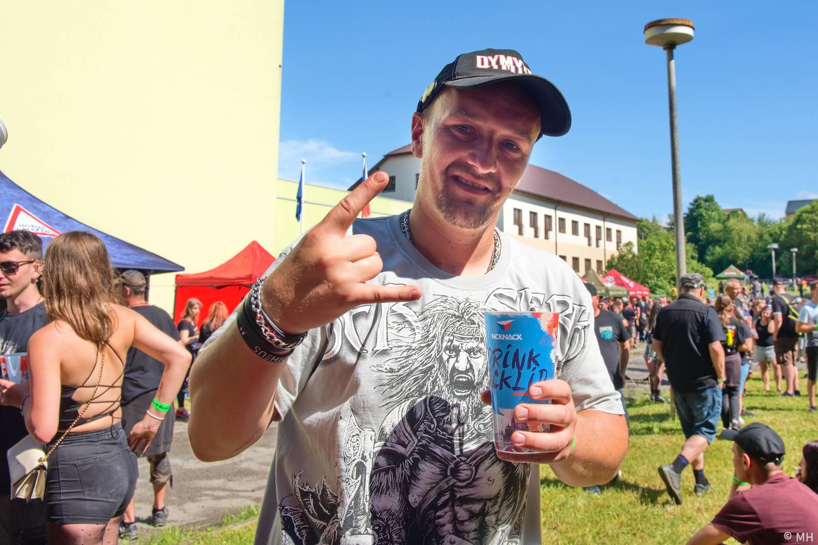 Rock for JK Manětín uzavřel Trautenberk, punkáče bavili SPS a publikum rozdováděla i Vypsaná fiXa 