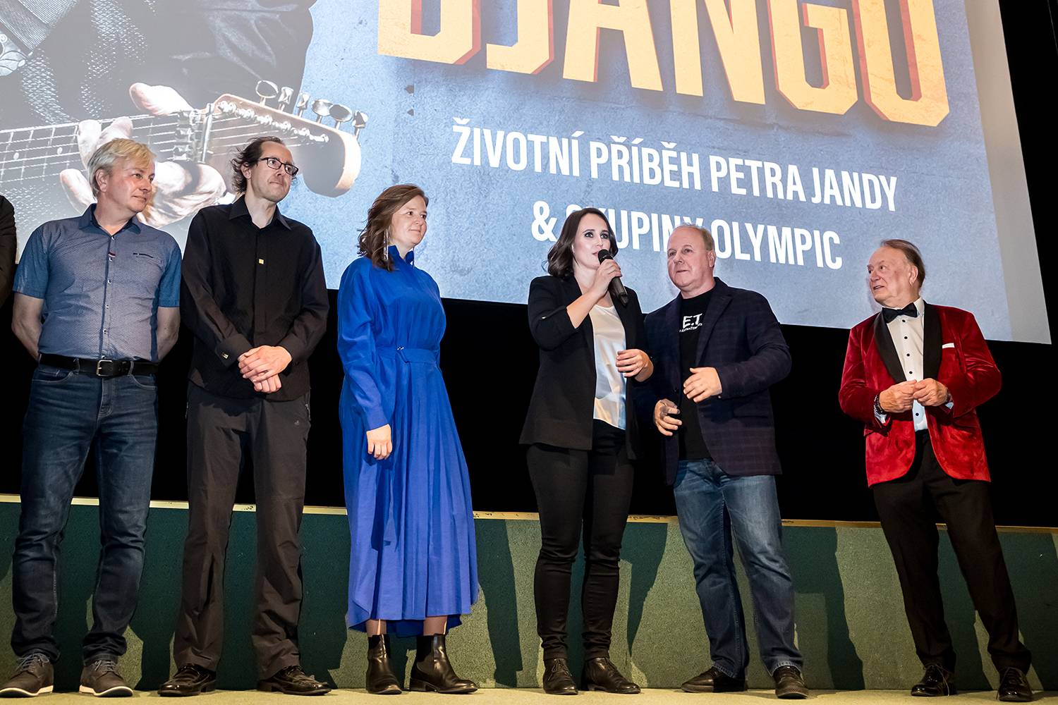 Petr Janda si k narozeninám nadělil dokument Django, slavnostně ho uvedl v Lucerně v Praze