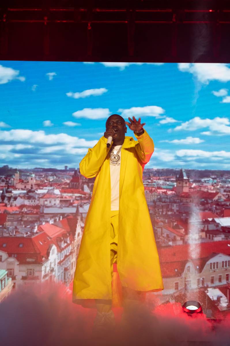 Do Prahy dorazil hvězdný Akon. Fanoušky rozhýbal svými hity