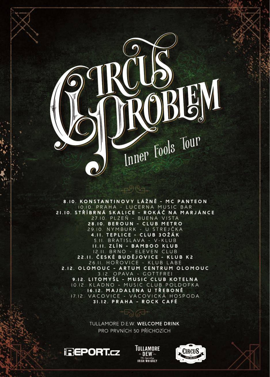 Circus Problem vydávají album Inner Fools. Pokřtí ho v Lucerna Music Baru |  iREPORT – music&style magazine
