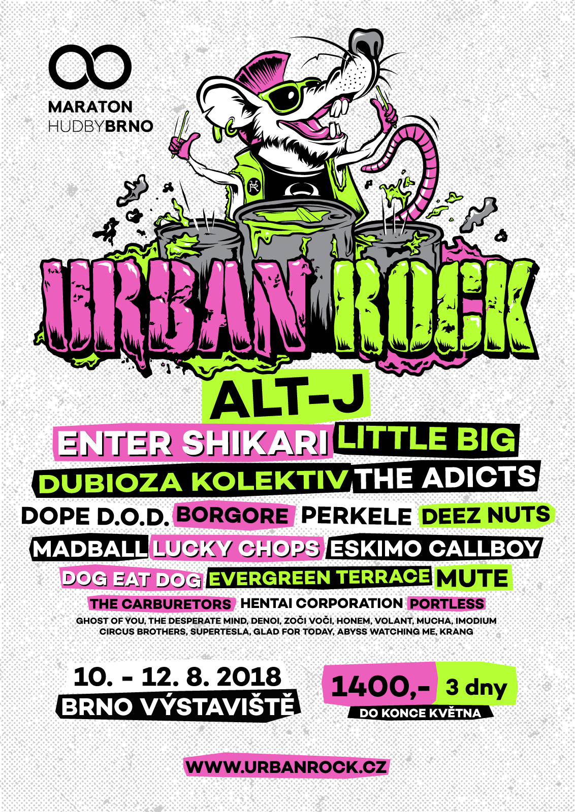 Alt-J budou hlavním lákadlem Urban Rocku, který premiérově proběhne v srpnu v Brně