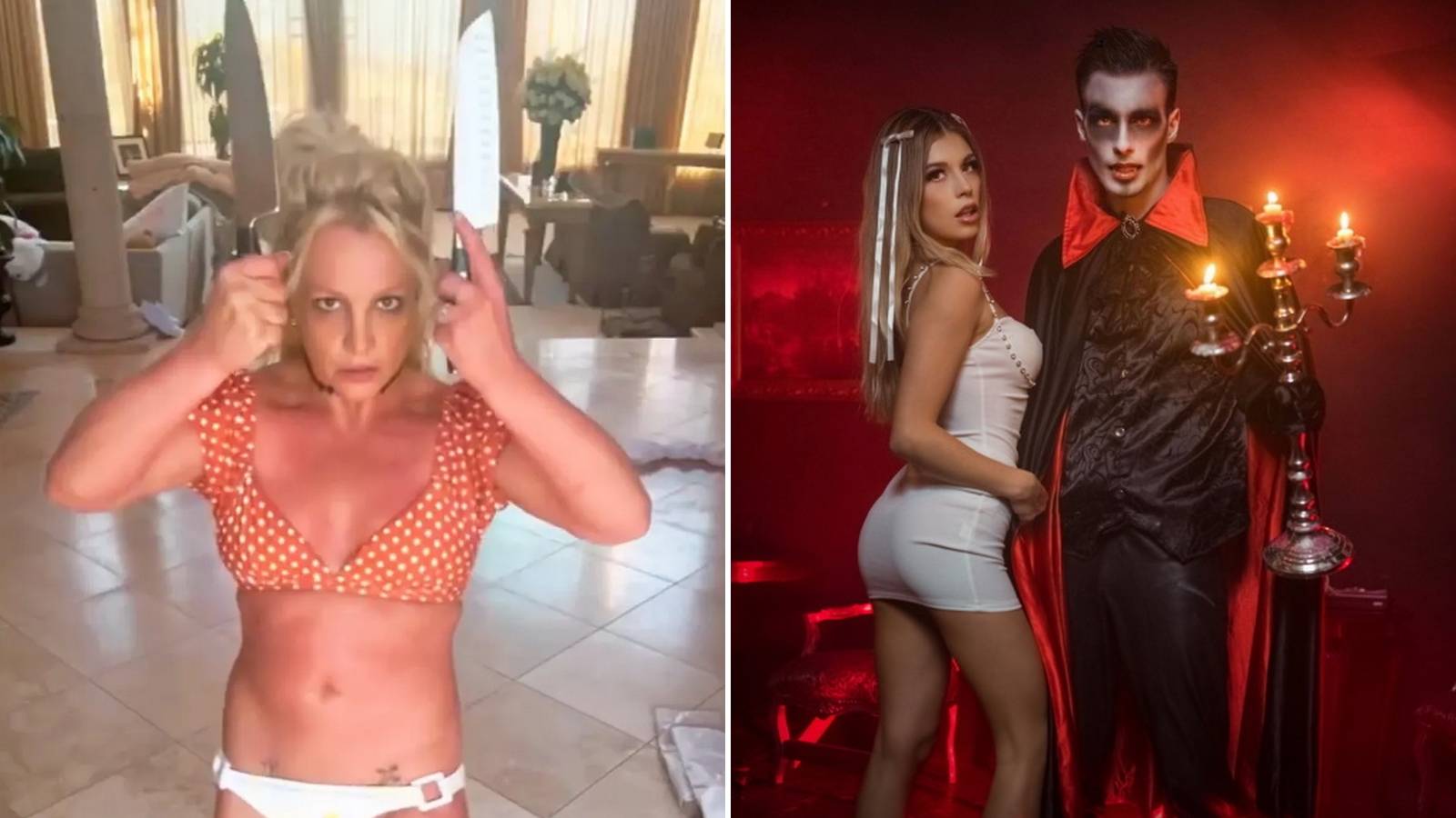 TOP 7 bizárů roku 2023: Tanečky Britney Spears, Upír Dex, chabý pokus Clash of the Stars i Chleba Marianka